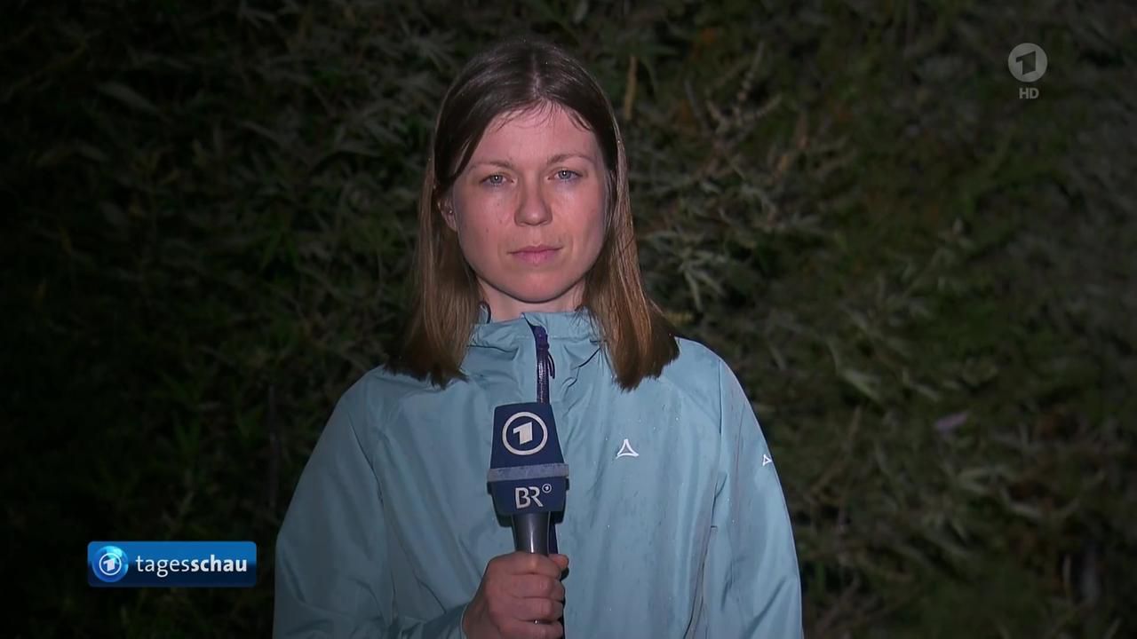 Live Schalte Tagesschau 20 Uhr: Christina Schmitt, ARD Rom, zzt. Volos, zu den verheerenden Regenfällen der letzten Tage