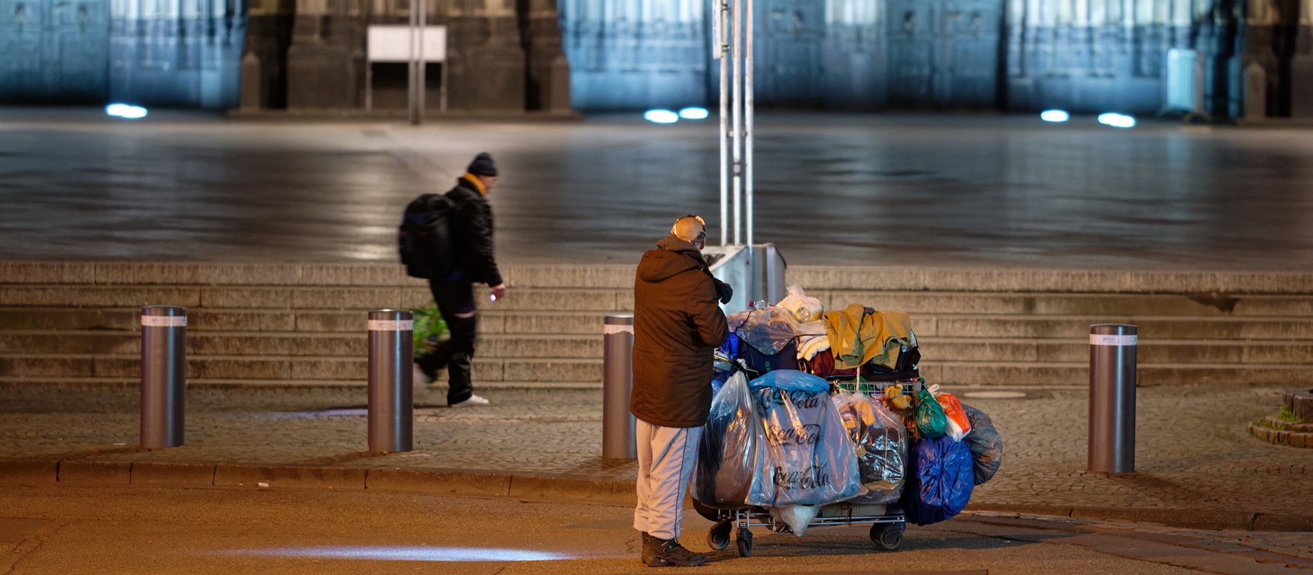Obdachlosenseelsorge in Köln: "Bei uns ist jeden Tag Sankt Martin"