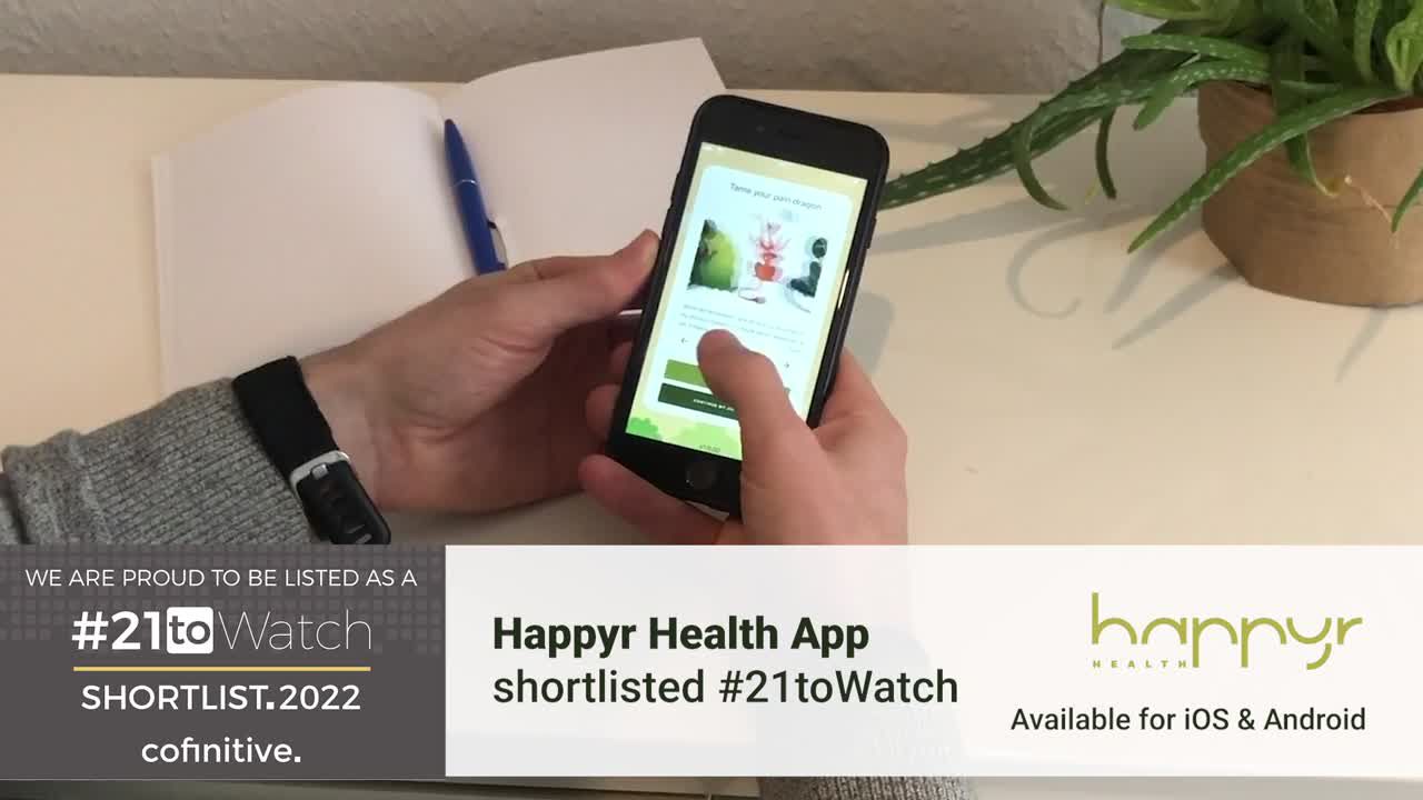  The Happyr App made it on the #21toWatch Cambridge Innovations