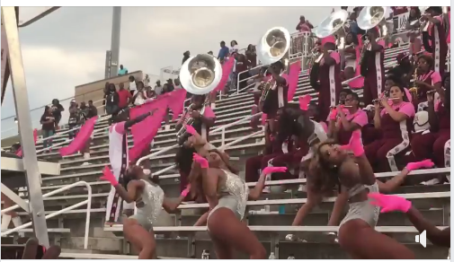 AAMU Marching Maroon and White Band - Homecoming was a little extra special yesterday.