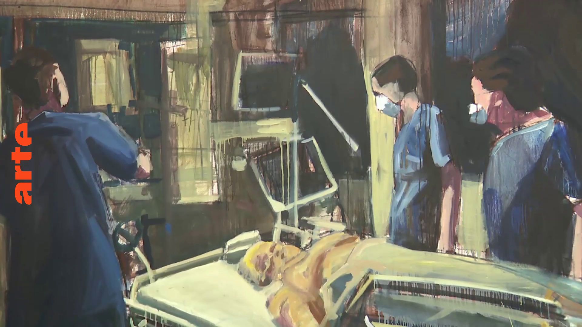 Simon Surjasentana, infirmier-peintre - Regarder le documentaire complet | ARTE
