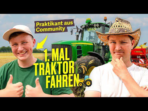 Challenge: 1 Tag Praktikum bei Landwirt Michel I Hundert Hektar Heimat