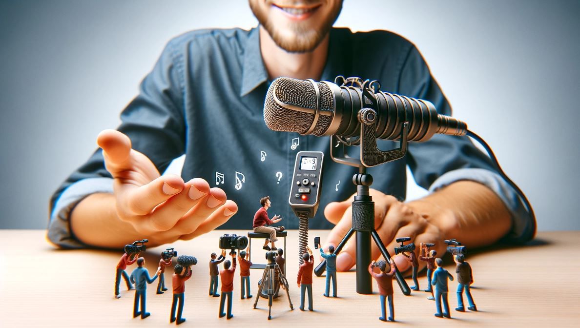 Mikrofon zur Videoproduktion im Mikrofon-Test Online