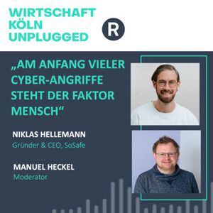 Podcast mit SoSafe-CEO Niklas Hellemann: „Am Anfang vieler Cyber-Angriffe steht der Faktor Mensch"
