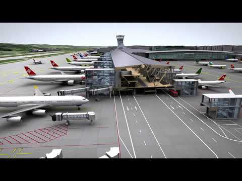 Zürich: Flughafen-Terminal in Holzbauweise