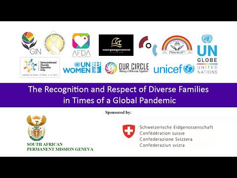 The Recognition and Respect of Diverse Families in Times of Global Pandemic: virtual event at HRC44