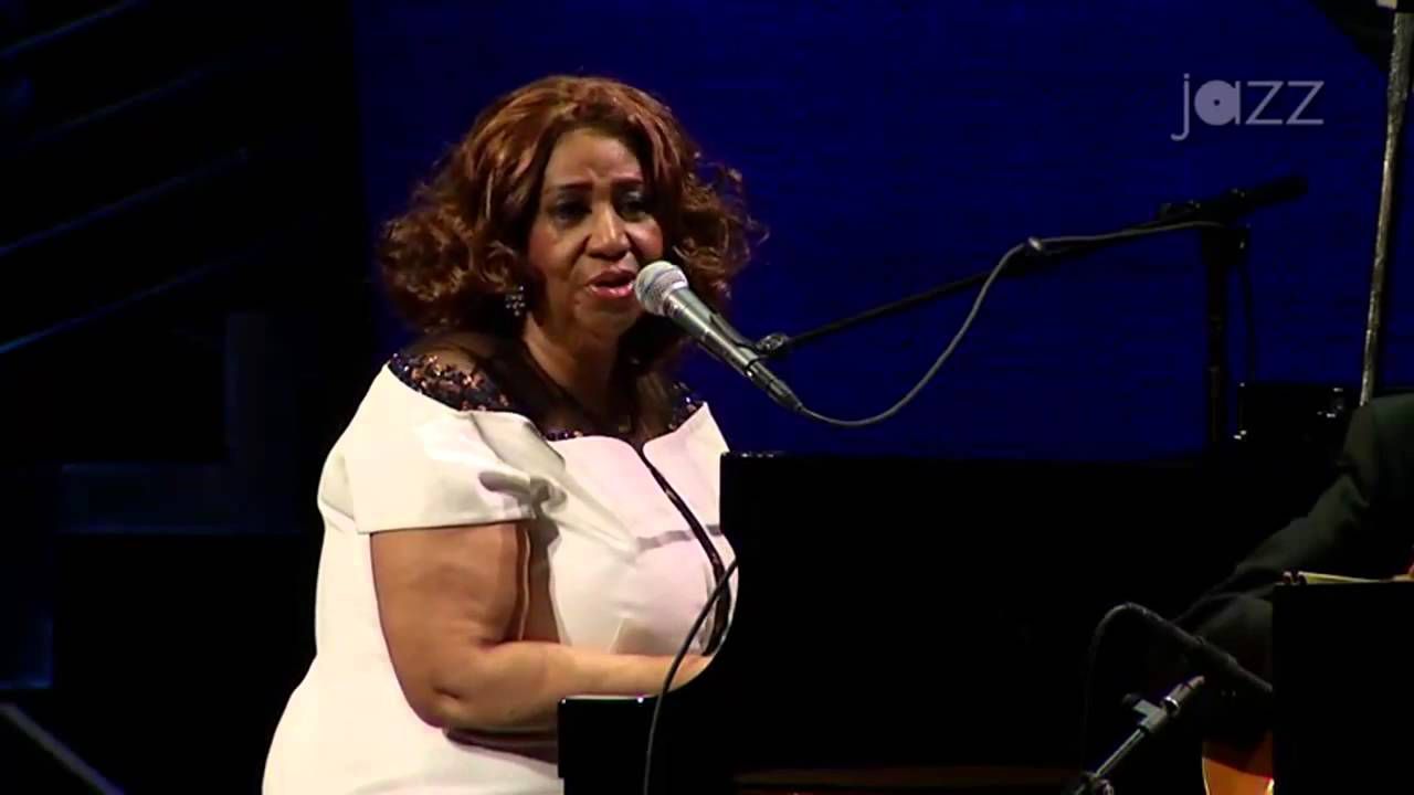 Aretha Franklin with Wynton Marsalis Jazz at Lincoln Center Orchestra 'Big Band Holidays' 2015