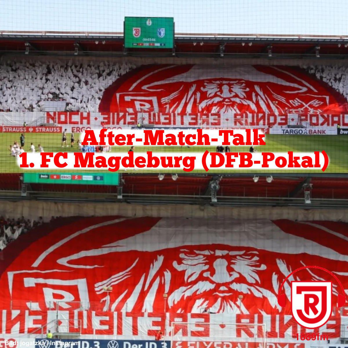 After-Match-Talk: SSV Jahn Regensburg - 1. FC Magdeburg (DFB-Pokal)