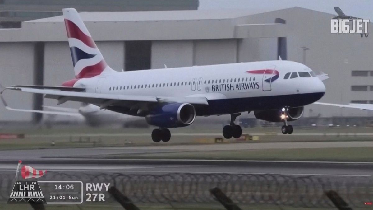 Unwetterlandungen in Heathrow: Wackeln im Sturm