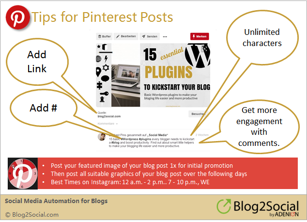 Social media sharing: How to share your blog post on Pinterest