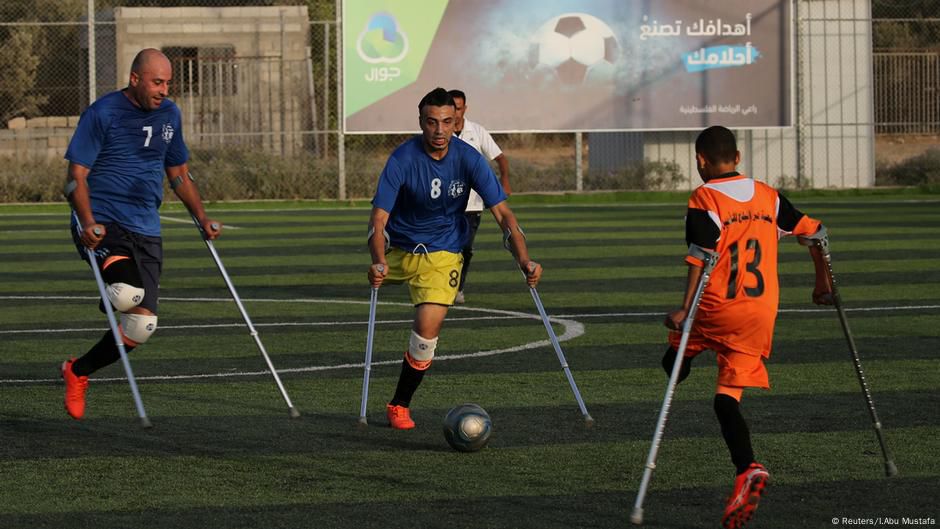 "Die Krücken" aus dem Gazastreifen | DW | 29.07.2018