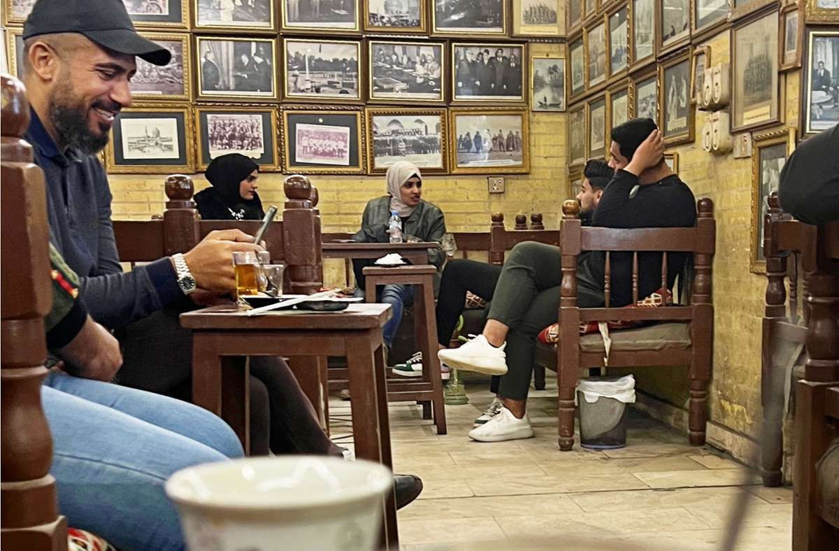Besuch im wohl ältesten Café Bagdads: Wo der Geist Bagdads gehütet wird