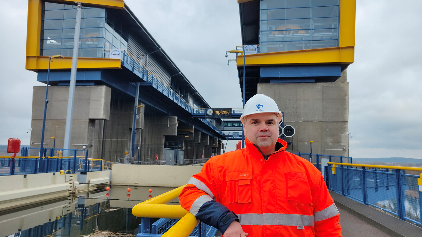 Neues Schiffshebewerk Niederfinow: Mächtige Maschine für die Wirtschaft der Region