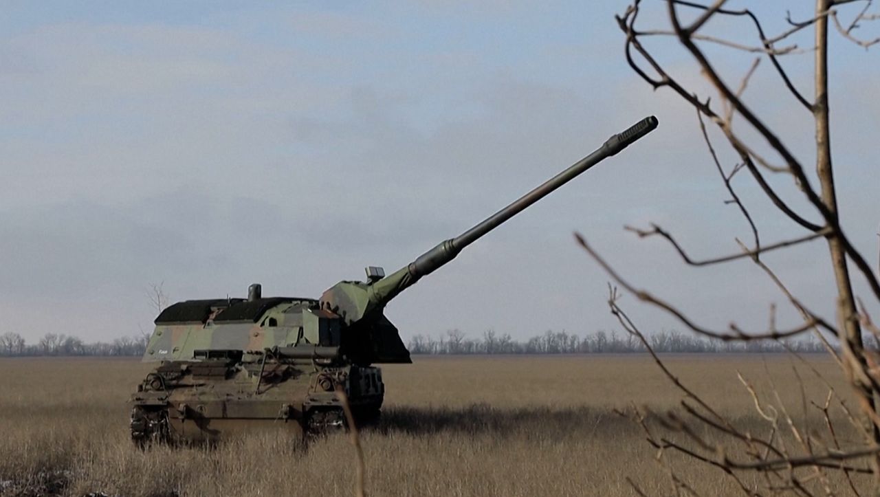 Krieg in der Ukraine: Zwei Brüder mit deutschem Panzergeschütz