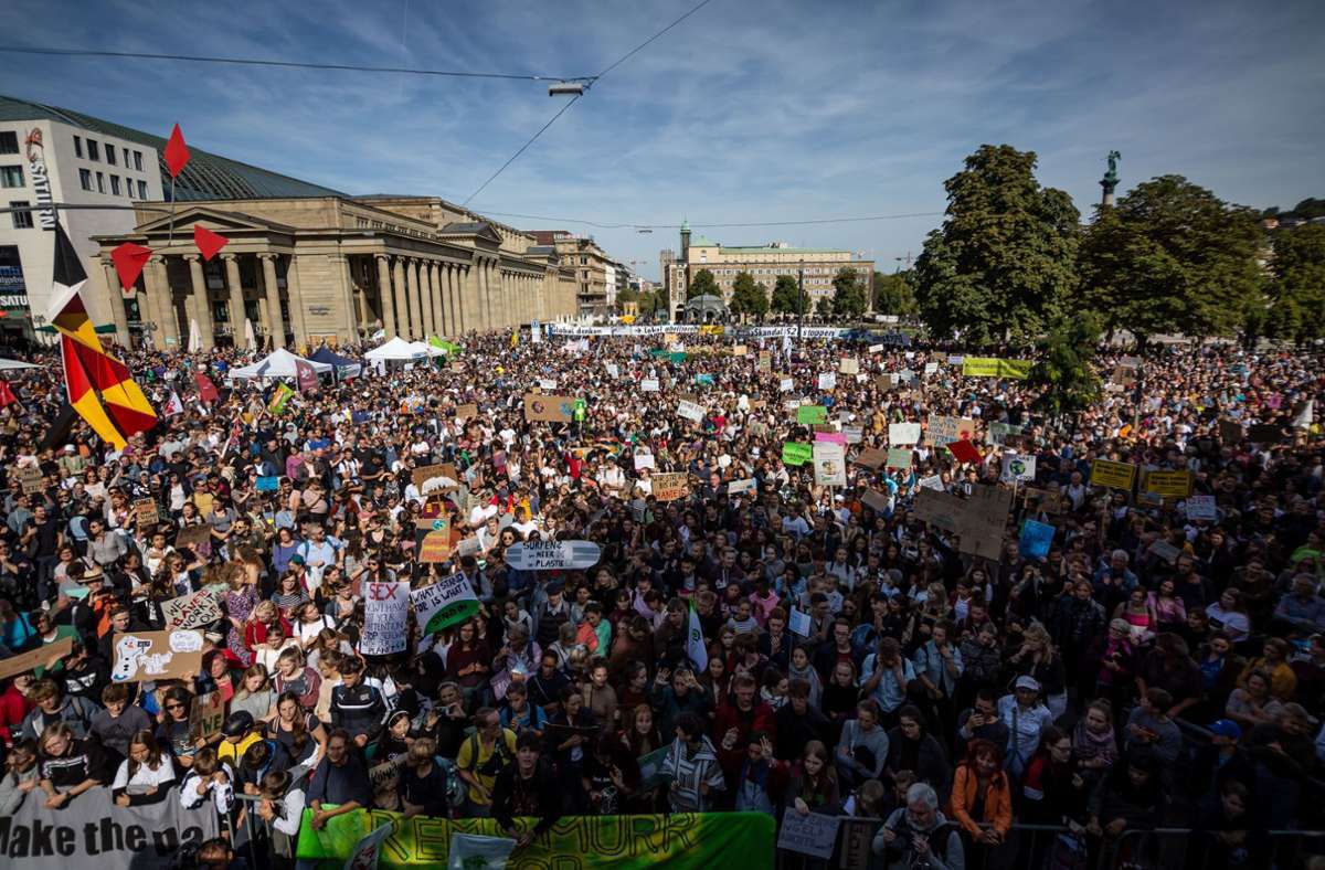 Fridays for Future: Klimastreik geht auch in Stuttgart weiter