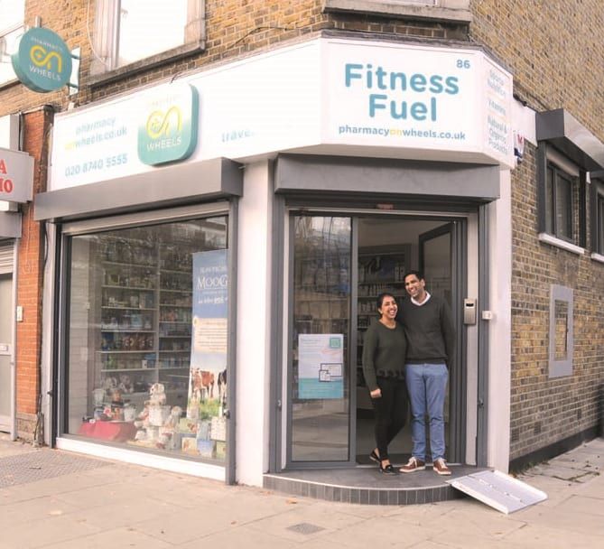 Pharmacy on Wheels, Fitness Fuel, Hammersmith Locals, Hammersmith Pharmacist, Pharmacy on Wheels, Shepherds Bush Locals, Shepherds Bush Pharmacist, Tanvi Patel, Vishal Patel, W12 Pharmacist, W6 Pharmacist, Prescription Delivery
