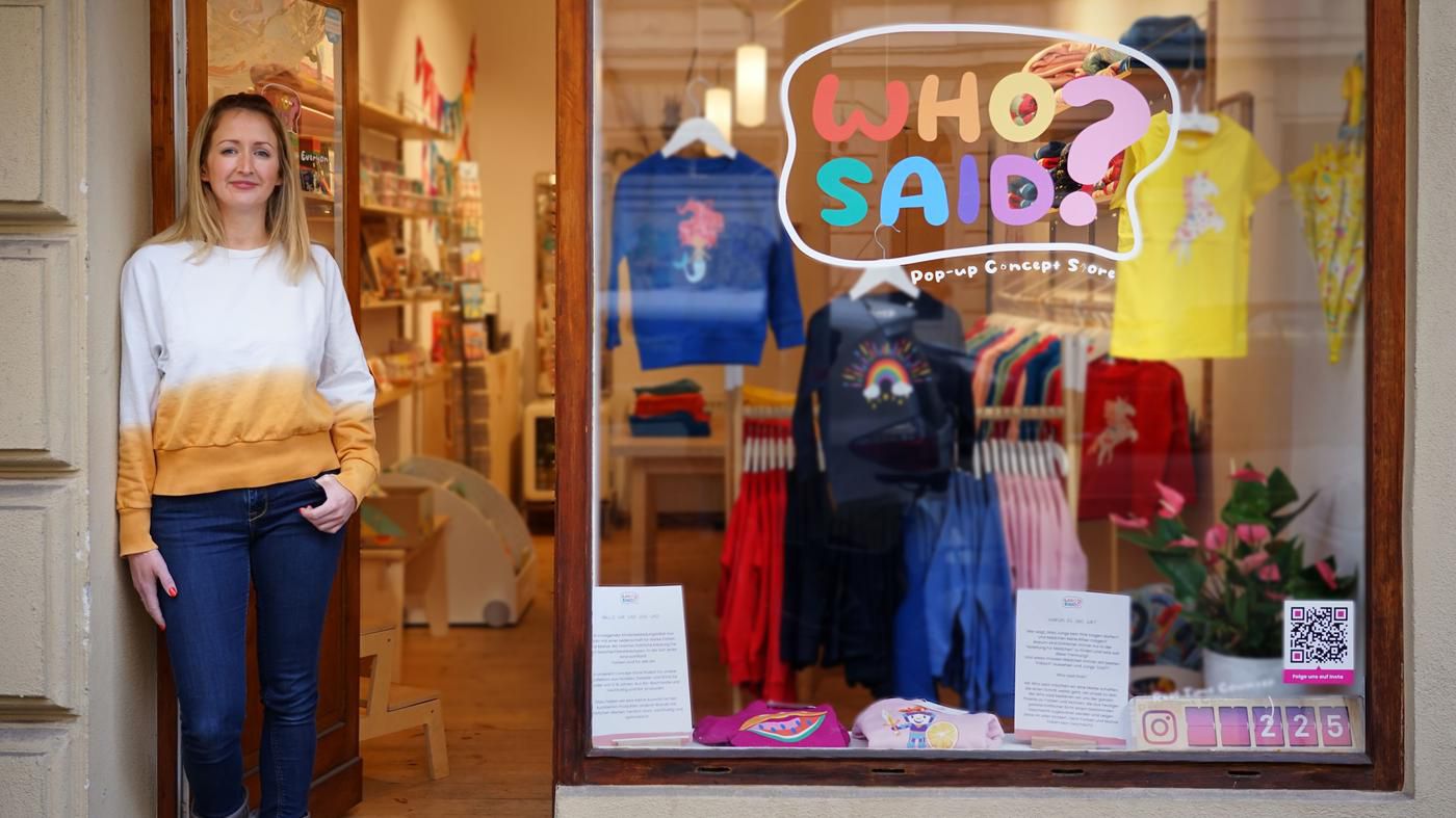 „Einhörner für alle": Ein Berliner Laden für Kindermode kämpft gegen Geschlechterklischees