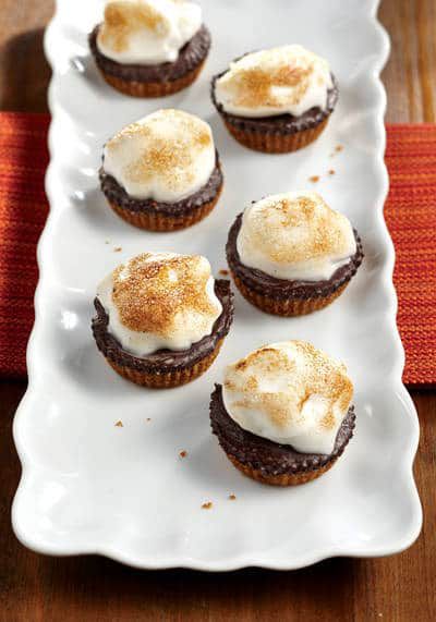 S'mores cups - Cooking with aquafaba