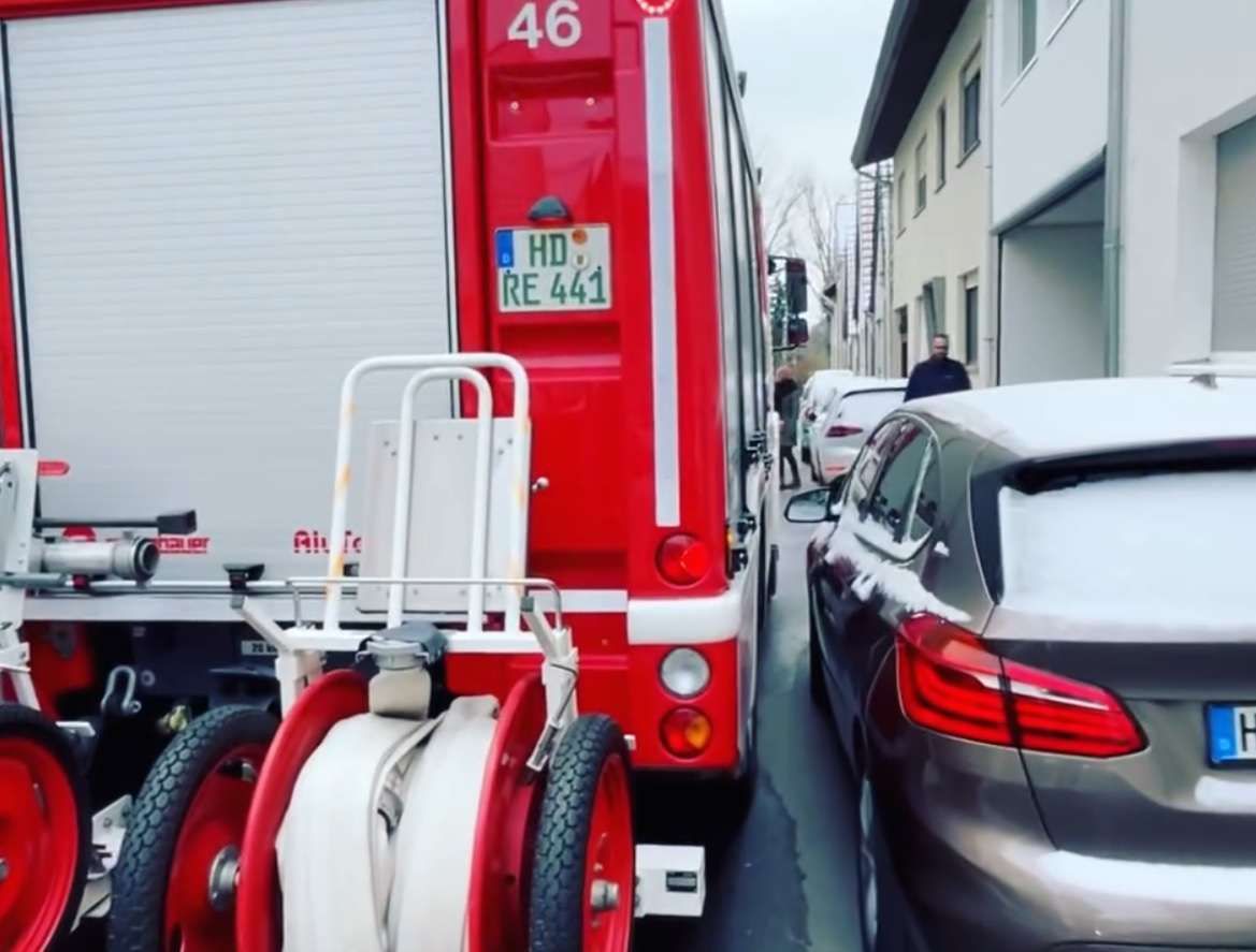 Sicherheitstagfahrt Reilingen - Platz für Rettungsfahrezge auf den Strassen lassen