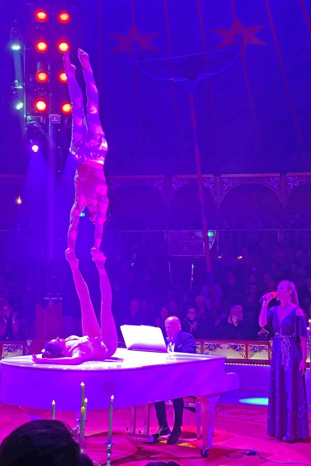 Akrobatik und Träumerei im Circus Roncalli am Neumarkt