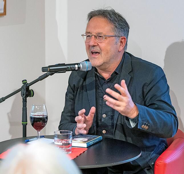 Das mit dem Sterben passt heute nicht: Rainer Moritz im Literaturhaus Heilbronn