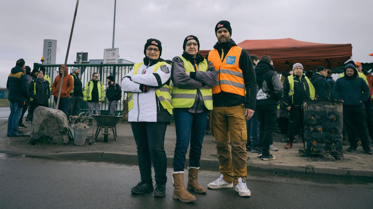 Beschäftigte bei Leipzig streiken und streiken – seit mehr als 100 Tagen