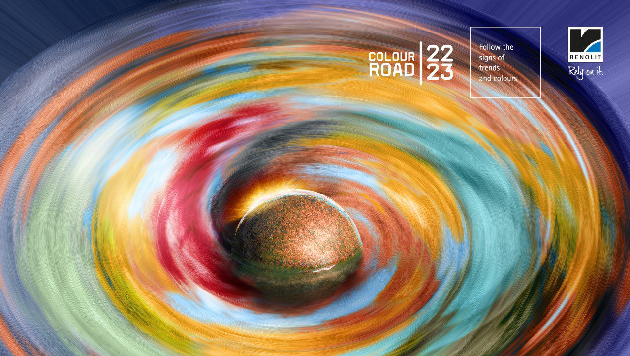 RENOLIT präsentiert die Umsetzung des Colour Road Trendreports 2022/23 für Fassaden