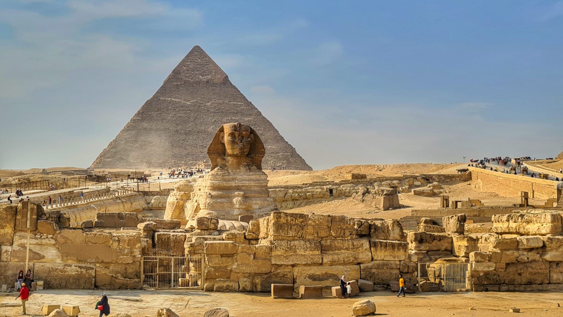 Die Pyramiden von Gizeh: Das letzte echte Weltwunder