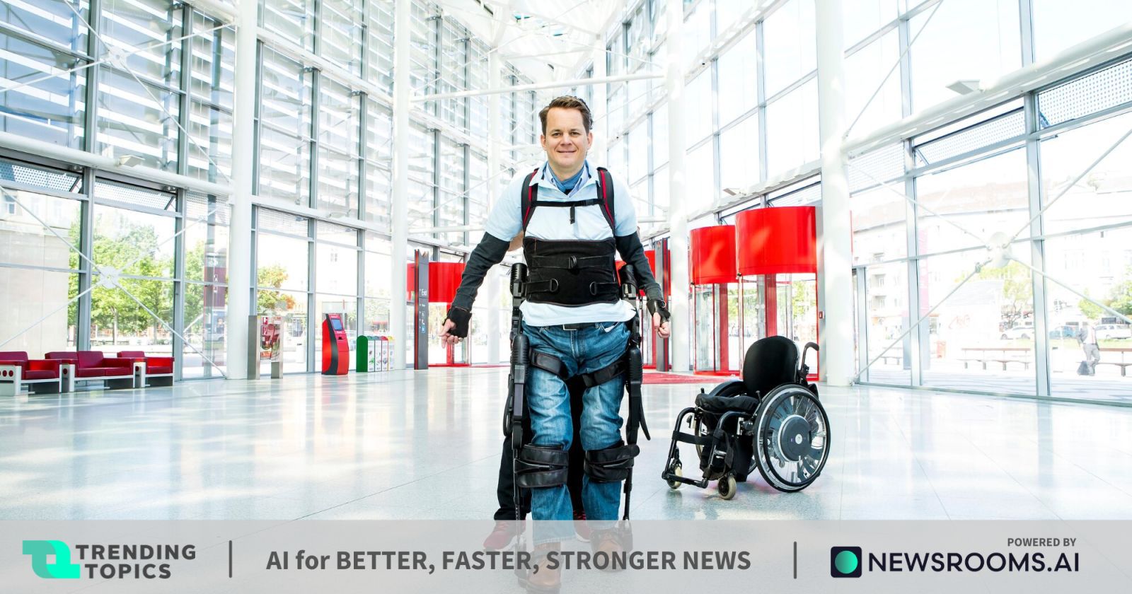 Gregor Demblin von tech2people: "Exoskelette werden Rollstühle ersetzen"