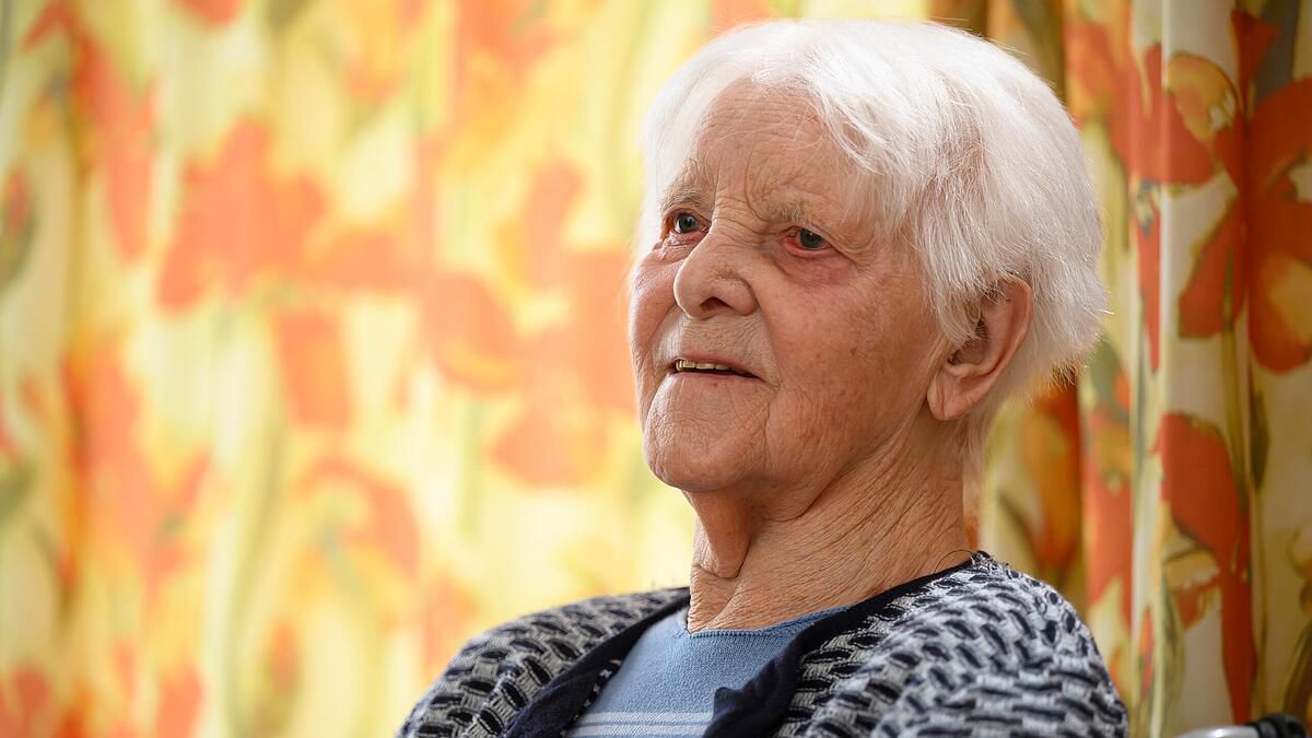 Gertrud Wolpert aus Würzburg feiert 100. Geburtstag: 'Im Grunde kann ich zufrieden sein'