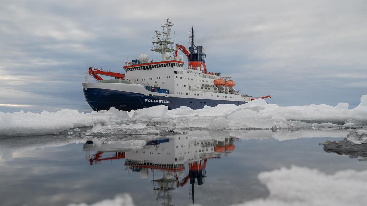 "Polarstern" auf Expedition - in diesem Sommer hatte die Arktis Glück