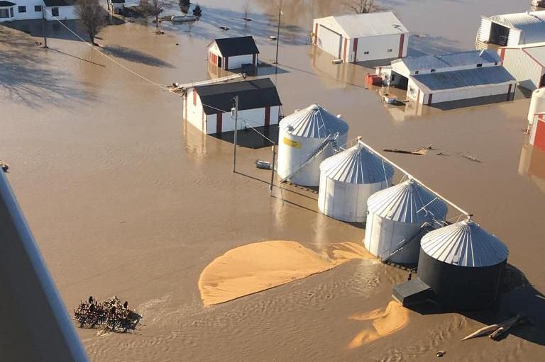 Midwestern farmers afraid spring will bring more widespread flooding