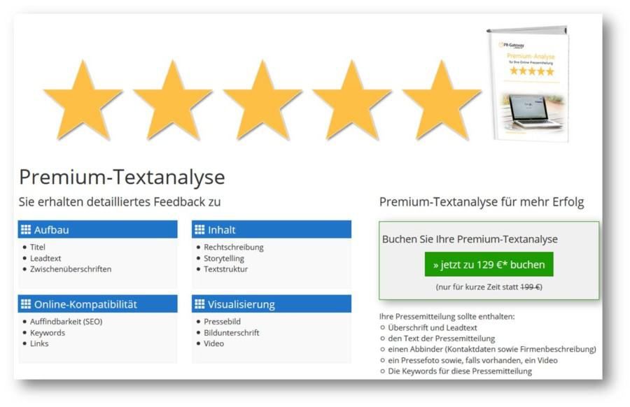 Die-Premium-Textanalyse