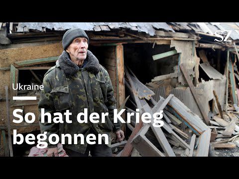 Krieg in der Ukraine: Tote, zerstörte Häuser, fliehende Menschen