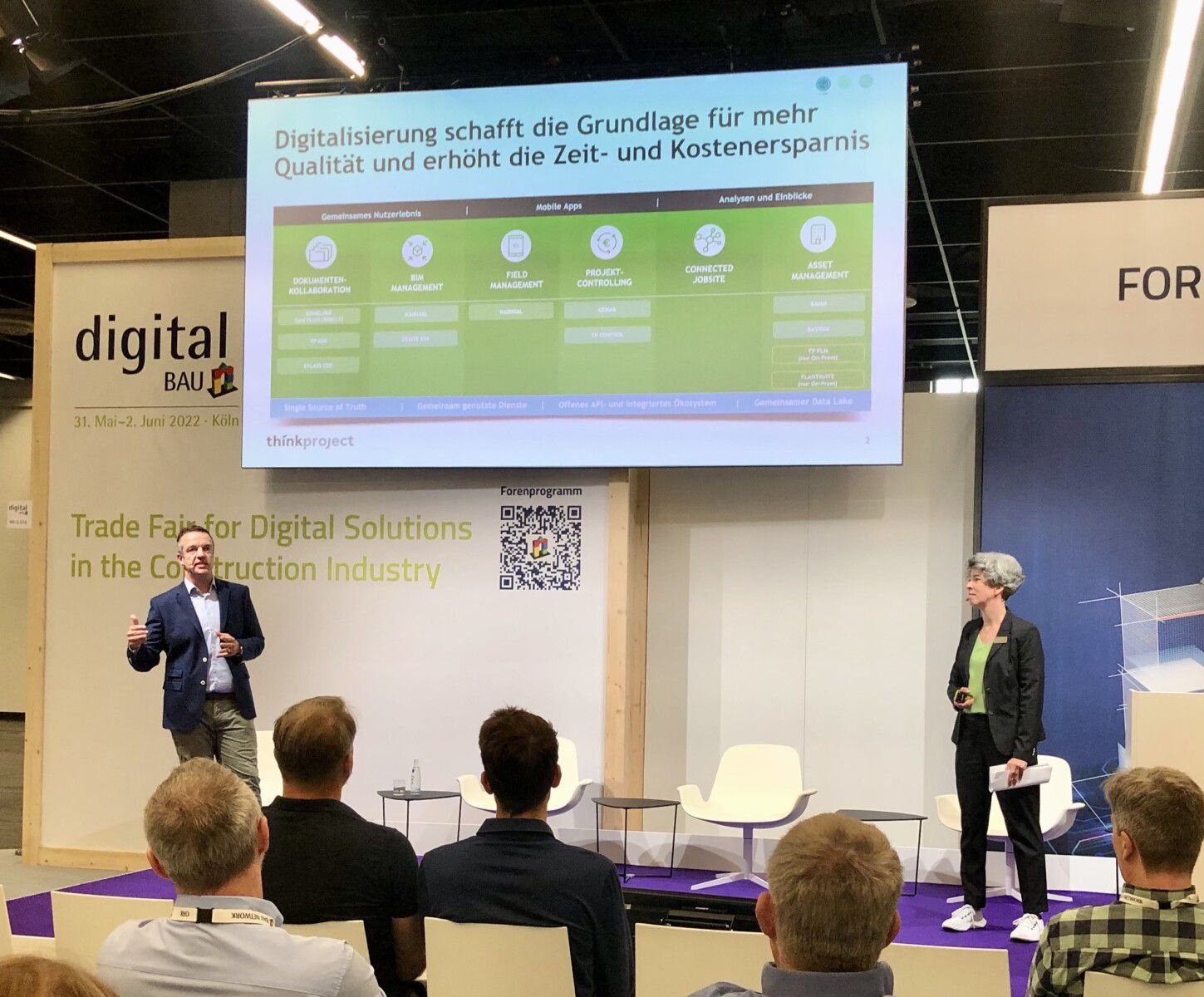 Die digitalBAU wird zur Konferenz und findet künftig jährlich statt – abwechselnd in München und Köln