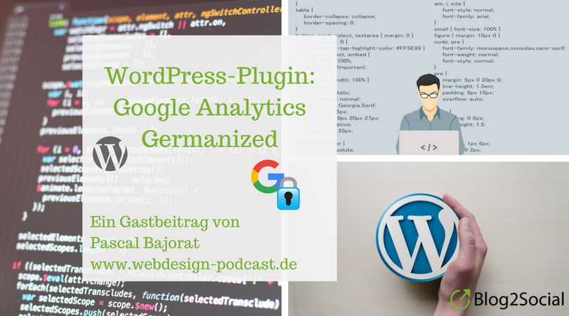 WordPress-Plugin: Google Analytics Germanized - Google Analytics ganz einfach und datenschutzkonform integrieren