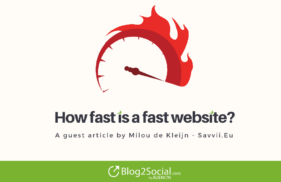 How fast is a fast website?